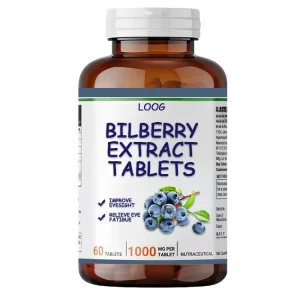 Adult Eye Protection Antioxidant Supplement with Anthocyanins and Bilberry Extract Tablets