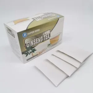 Adult Herbal Tea Green Tea Ginseng Infusion Reinforces Vital Energy and Antioxidant Health Care Not for Pregnant Women