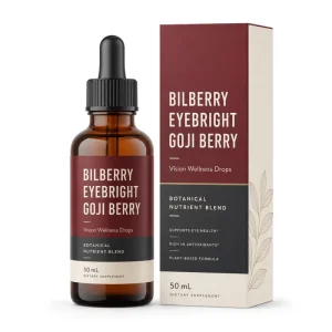 Advanced Botanical Nutrient Blend for Eyes Bilberry Eyebright Goji Berry Liquid with Zeaxanthin and Lutein ODM