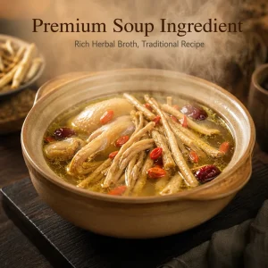 Agriculture Products Dried Codonopsis Whole Root Dia 0.6cm Dang Shen Herbal Soup Base Cooking Ingredient Sulfur Free