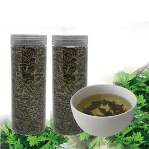 Ai Ye Chinese Herb Wormwood Leaf Tea Fresh Mugwort Leaves Health Tea Bulk Sachet
