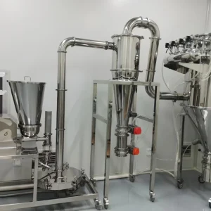 Air Jet Mill Disc Type Air Jet Mill Air Classification Mill for Essence and Spice Grinding Fully Enclosed Structure