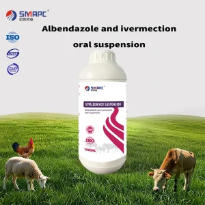 Albendazole and Ivermection Oral Suspension Veterinary Medicine