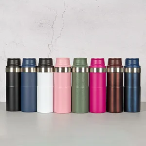 American Style Stainless Steel Water Bottle with Double Wall Insulation and Handgrip Design for Sports Water Bottle Purifier