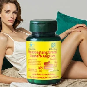 Ancient Nutrition Detox Capsules Prepared Rhubarb Angelica Slimming Supplements for Adult Constipation Hemorrhoid