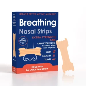Anti-Snoring Nose Strips Opens Nasal Passages for Better Sleep Exercise Breathing Breathable Hypoallergenic OEM