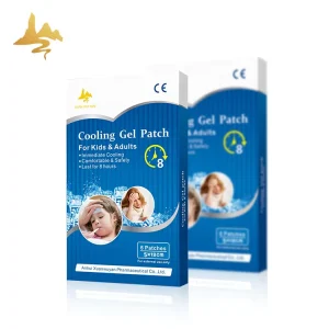Antipyretic Hydrogel Patch Cool Pads Refreshing Gel for Forehead Fever Cooling Gel Cold Packs