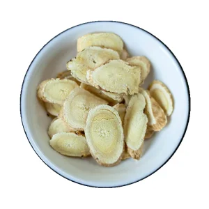 Astragalus Membranaceus Air Dried 1.4-1.6cm Large Dried Huang Qi Slices Chinese Sliced Milkvetch Roots OEM Accept