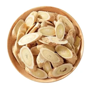 Astragalus Membranaceus Root Dried Slices Chinese Herb Herbal Extract in Bottle Sliced Herbal Tea