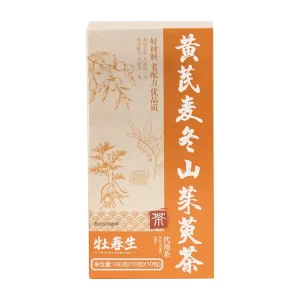 Astragalus Ophiopogon Cornelian Cherry Herbal Tea OEM ODM Private Label