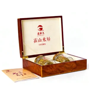 Authentic Huoshan Mihu Dendrobium Gift Set 5-Year Wild-Simulated Wellness Tonic with Carry Bag