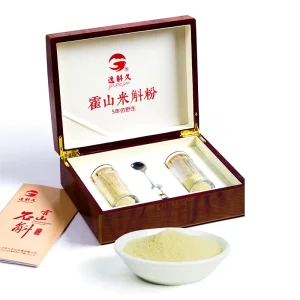 Authentic Tianzhu Mountain Mihu Dendrobium Powder 100% Pure 5 Year Wild Simulated Herbal Tonic High End Wellness Gift Box
