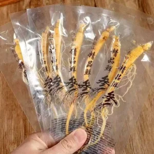 Authentic Wild Heilongjiang Ginseng Food Grade Herbal Extract Liquid Solid Extraction Plastic Container Packaging