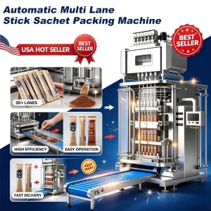 Automatic 10G 20G Freeze Dried Coffee Packing Machine for Freeze Dried Instant Coffee Powder Stick Sachet Packing Machine