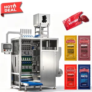 Automatic 10ml 20ml Sauce Bag Packing Machine Chilli Sauce Honey Ketchup Tomato Sauce Soya Sauce Sachet Packing Machine