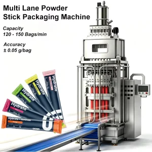 Automatic 5g 10g Energy Drink Powder Packing Machine for Hydration Powder Stick Electrolyte Powder Stick Sachet Packing Machine
