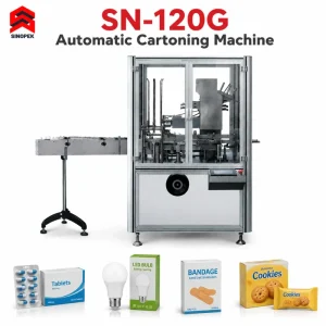 Automatic Folding Leaflet Cartoning Machine for Blister LED Bulb Medicine and Daily Chemical Industry
