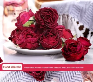 Balances Blood and Qi Warms the Body and Enhances Immunity Rose Tea