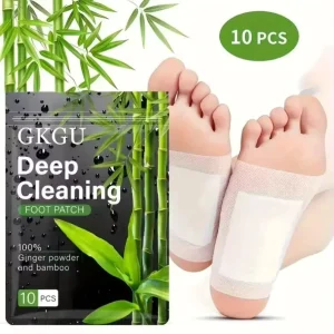 Bamboo Plastic Varicose Veins Care Wormwood Detox Foot Patch Pain Soothing Adhesive