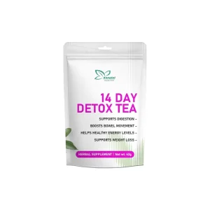 Best Selling 14 Day Detox Tea with Chinese Oolong Tea and Gynostemma Pentaphyllum Support Weight Loss Slimming Tea