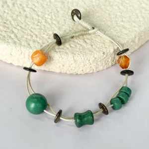 Best-selling Traditional Chinese Medicine Incense Bead DIY Handcrafted Ethnic Unisex Braided Bracelet Chic Bamboo-joint