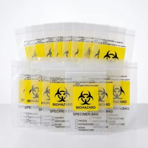 Biohazard Sample Collection Bag For Hospital And Laboratory Use