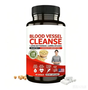 Blood Purifying Blood Clean Capsules Natural Blood Cleanse Circulation Support with Yellow Dock Burdock Root Vegan Detox