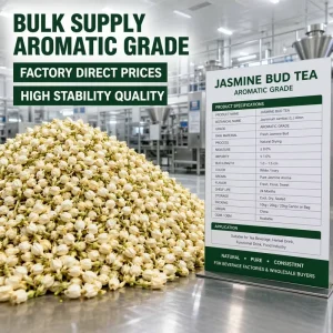 Blooming Jasmine Bud Tea Dried Jasmine Flower Buds Health Tea Bag For Milk Tea And Fruit Infusions