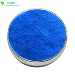 Blue Copper Peptide Cosmetic Ingredient GHK Cu Powder
