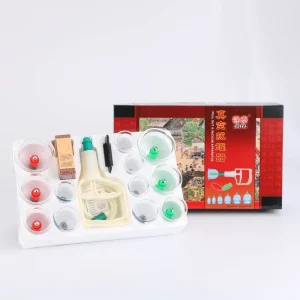 Body Therapy Multi-function Vaccum Cupping Chinese 12 Body Massage Hammer Massager Transparent English Bcup