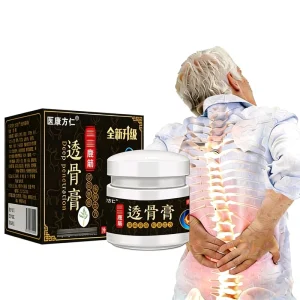 Bone Penetrating Meridian Relax Balm Organic Pain Relief for Neck Shoulder Waist & Leg Black Herbal Plaster for Body