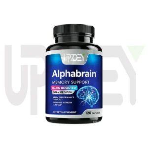 Brain Memory Pills 3X Strength Nootropics for Concentration Clarity Focus Support with Bacopa Phosphatidylserine DMAE
