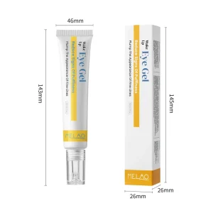 Brightening Eye Gel Lightweight Non Greasy Formula for Under Eye Puffiness Dark Circle & Fine Lines