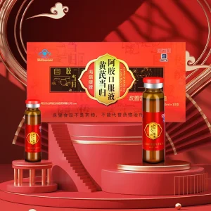 Buqi Blood Ejiao Oral Liquid Astragalus Angelica Health Food for Adult Women