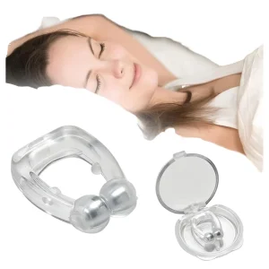 CE Certified Anti Snore Silicone Nose Clip Magnetized Nose Support For Snorers