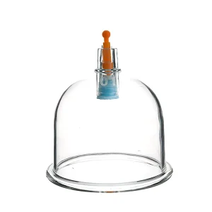 CE Certified Transparent Hijama Single Cup B1 B7 Size Plastic(PC) Vacuum Cupping Set for Body