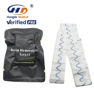 CE ISO Certified Medical Hemostatic Gauze and Agent Granules Essential for Wound Management