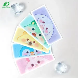 CE ISO Medical Grade Cooling Patch for Fever with Hydrogel for Kids Migraine and Headache Relief