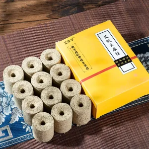 CE TUV ISO GMP Certified Chinese Traditional Medical Moxa Moxibustion Sticks Antirheumatic Improving Circulation