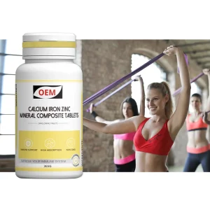Calcium Iron Zinc Mineral Composite Tablets for Strong Bones Healthy Blood Circulation and Enhanced Immune System