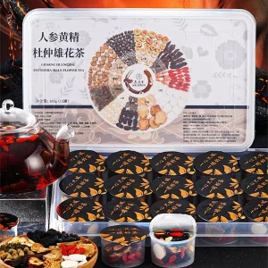 Canned Ginseng Ten Treasure Tea Nourishing Liver and Kidney Tea Chinese Herbal Fertility Tea for Men Customized Packaging