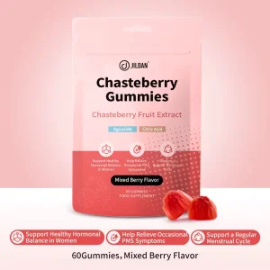 Chasteberry Gummies With Agnuside Support Hormonal Balance Relieve PMS Support Regular Menstrual Cycle Chasteberry Gummies