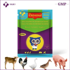 Chicken Material Poultry Antibiotic Spectinomycin Hydrochloride and Lincomycin Hydrochloride Water Soluble Powder Chinese Medicine