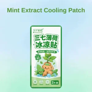 China Factory Cooling Patch for Summer Use Herbal Extract Cooling Hydrogel Sheet