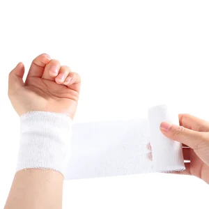 China Manufacturer Hospital Medical Gauze Bandage Hemostatic Bandage Roll Super Sponge