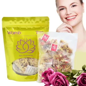 Chinaherbs Herbal Fertility Womb Detox Tea 100% Natural Yoni Tea Irregular Menstruation Wellness Cleanse Bag WOMB TEA