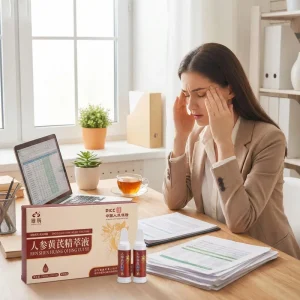 China’s All-natural Ginseng Liquid Drink Saponins Health Food Grade Helps Restore Optimal State Fight Fatigue Rejuvenate Spirit
