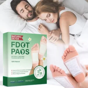 Chines Extra Strength Detox Foot Patch Natural Plant Extract Overnight Cleansing Revitalize Tired Feet Care