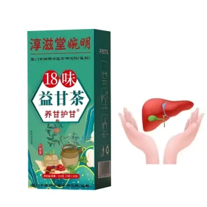 Chinese Anti-Toxic Herbal Liver Cleansing Tea 18 Flavors Kidney Liver Care Health Tea Fresh Raw Blended Box Cup Bottle Slimming