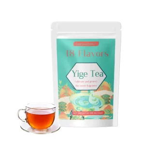 Chinese Anti-Toxic Liver Cleansing Detox Tea 18 Flavors Blended Organic Herbal Tea Bags Healthy Heart Benefits 1 Year Shelf Life